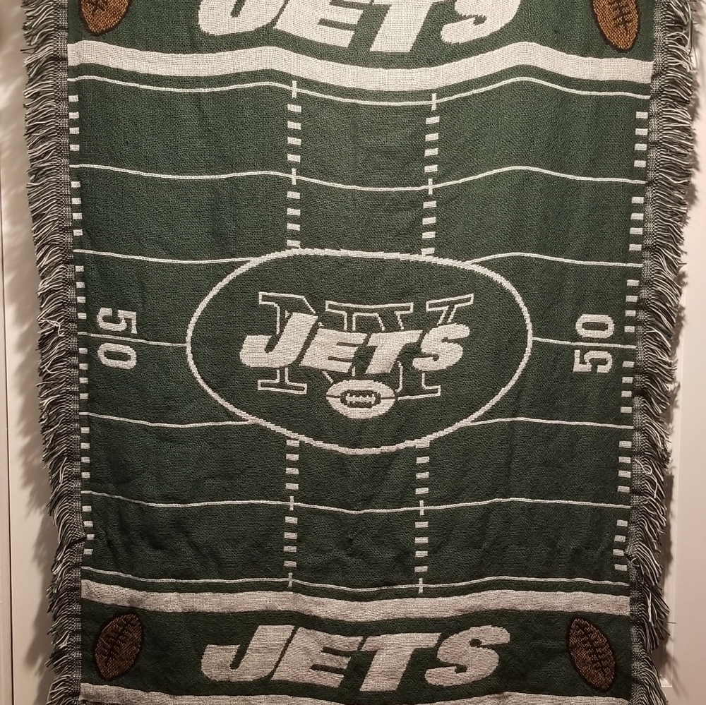 Vintage The Northwest Company New York Jets NFL Tapestry Wall Hang